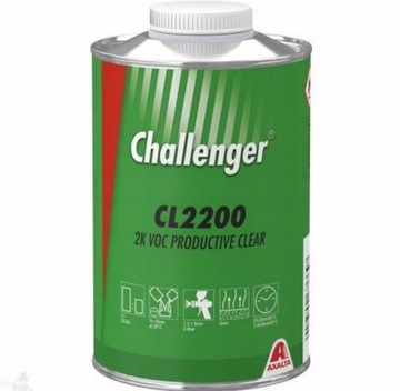 Lakier bezbarwny Challenger CL2200 1l +utwardzacz 
