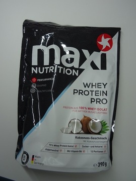 Maxi Nutrition Białko protein 390g izolat kokosowy
