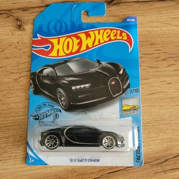 Samochód Hot Wheels 16 bugatti chiron