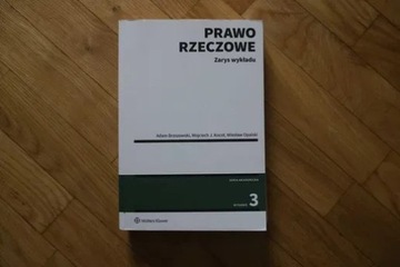 Prawo rzeczowe podręcznik 2021 wyd. 3 Brzozowski