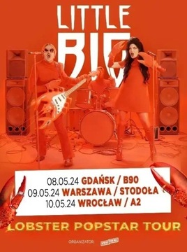 2 bilety koncert Little Big Wrocław A2 2024 10.05 