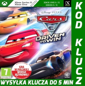 AUTA 3/CARS 3 WYSOKIE OBROTY XBOX ONE SERIES PL