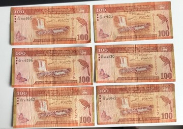 Sri Lanka 100 rupii używany 2010
