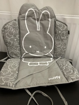 Miffy wkładka na krzesełko dziecięce z wypełnienie