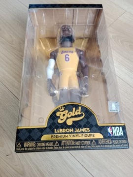 LeBron James Los Angeles Lakers NBA Funko Gold