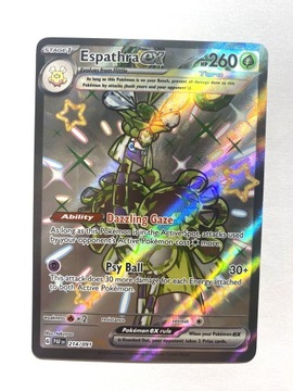 Pokemon TCG Paldean Fates Espathra 214/091