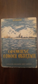 Książka Opowieść o dwóch okrętach - M. Panow