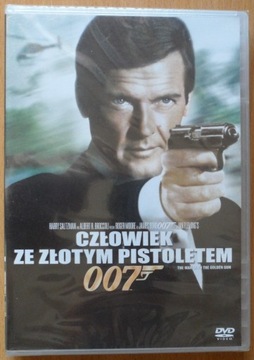 Człowiek ze złotym pistoletem 007 DVD 