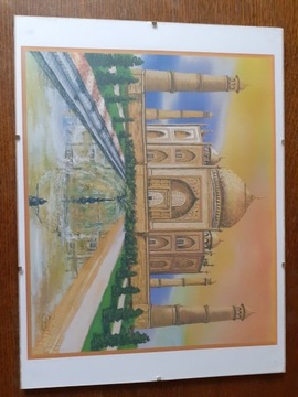 obraz myszą malowany GIMP2 VII 2013"Taj Mahal"