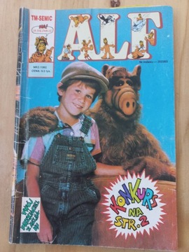 Komiks " Alf" -  na podstawie serialu
