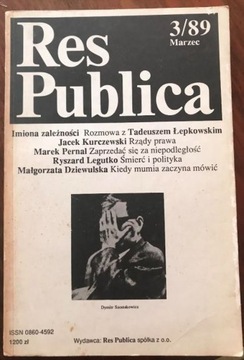 Res Publica 3/89