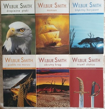 Wilbur Smith - Triumf słońca Monsun,Błękitny ...x6