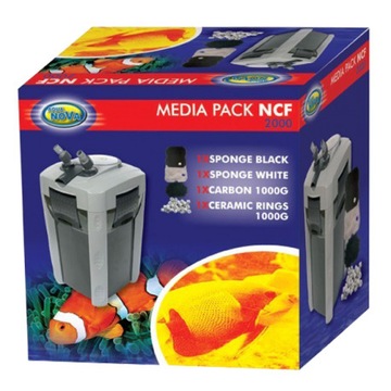 Wkłady Aqua Nova Media Pack NCF 2000