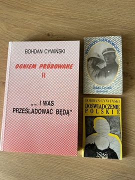 BOHDAN CYWIŃSKI 3 książki RODOWODY NIEPOKORNYCH