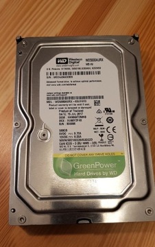 Dysk Twardy HDD SATA WD5000AURX 500 GB wd