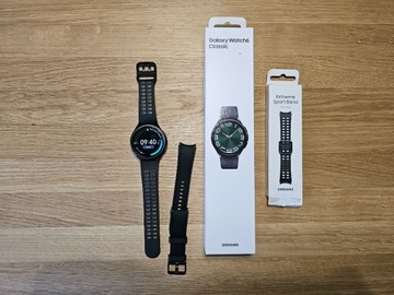 Galaxy Watch6 Classic (LTE, 47mm) + Sport Band