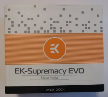 Blok wodny CPU EKWB EK-Supremacy EVO Nickel Acetal