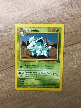 Karta Pokemon Nidorina Jungle 40/64