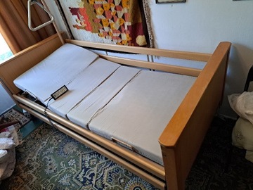 łóżko rehabilitacyjne elektryczne niemieckie 90x200