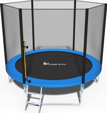 Trampolina FUNFIT 252 cm stan bdb