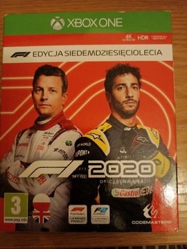Gra Xbox one Formuła1 2020