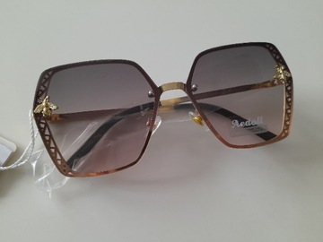 Nowe okulary przeciwsłoneczne damskie filtr UV400 