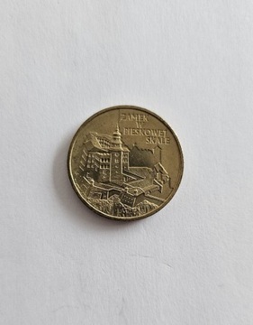 Moneta 2 zł Pieskowa Skała 1997 rok, bardzo ładna