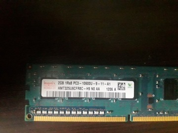 Kostka ramu 2gb  hynix 10600u