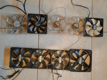 Wentylatory Zalman Cooler Master Scythe 9 szt