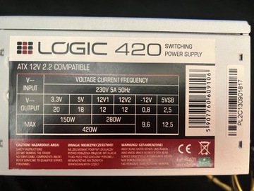 Zasilacz Logic 420W