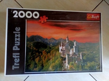 Nowe Puzzle Trefl Neuschwanstein Bawaria 2000 el.