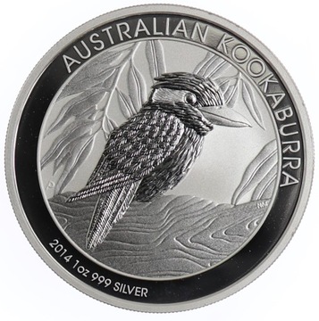 KOOKABURRA 2014 Australian Srebrna moneta 1 oz.