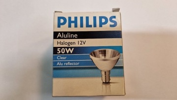 żarówka PHILIPS ALULINE 12V 50W B15d 10°