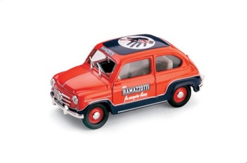 1:43 Brumm Fiat 600D (1960) Commerciale Rama