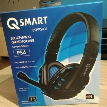 Słuchawki gamingowe z mikrofonem do PS4 QSHPS004