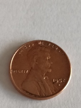 1 cent 1952 D  USA 