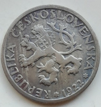 Czechosłowacja 1 korona 1922
