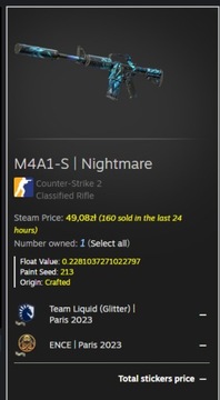 M4A1-S | Nightmare (Field-Tested)