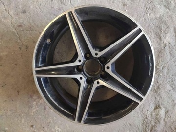 Felga Mercedes w205 c43 18x7.5 5x112 pęknięta