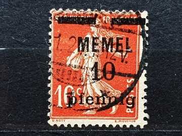 Memel - Okręg Kłajpedy Mi.Nr. 19y 1920r.