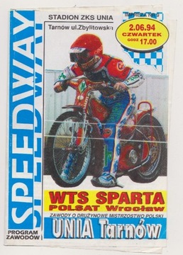 UNIA TARNÓW - SPARTA WROCŁAW 1994 żużel