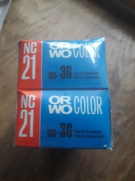 3x film ORWO COLOR NC21 36 klatek 21DIN