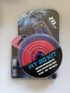 Przewody kable do wzmacniacza AUDIOTEK AT 20 KIT