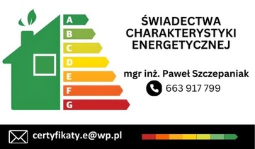 Świadectwa energetyczne