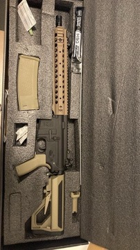 Karabinek ASG AEG SA-E06 EDGE - Half-Tan