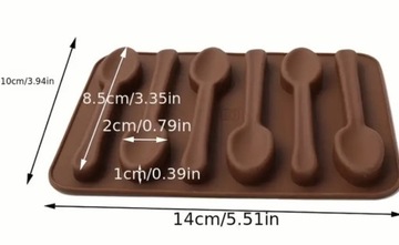 Forma silikonowa do masy cukrowej/wosku