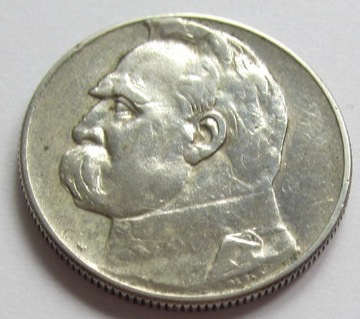 5 złotych Piłsudski 1934 Urzędowy Ag Oryginał