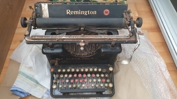 Maszyna do pisania Remington Block Brun, New York 