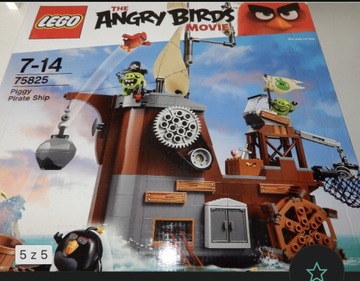 LEGO 75825 Angry Birds Statek piracki świnek