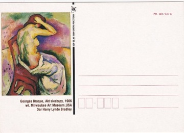 kartka pocztowa z 2004 - Georges Braque